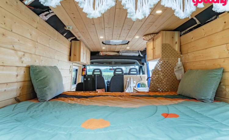 Ollie – Camping-car confortable et attrayant pour 2 personnes