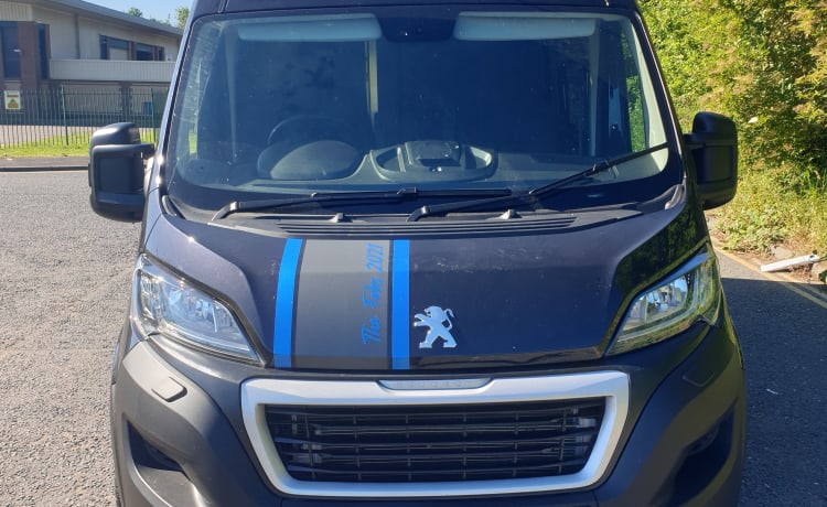 Arturo – 2-persoons Peugeot boxer Asphalt uit 2021