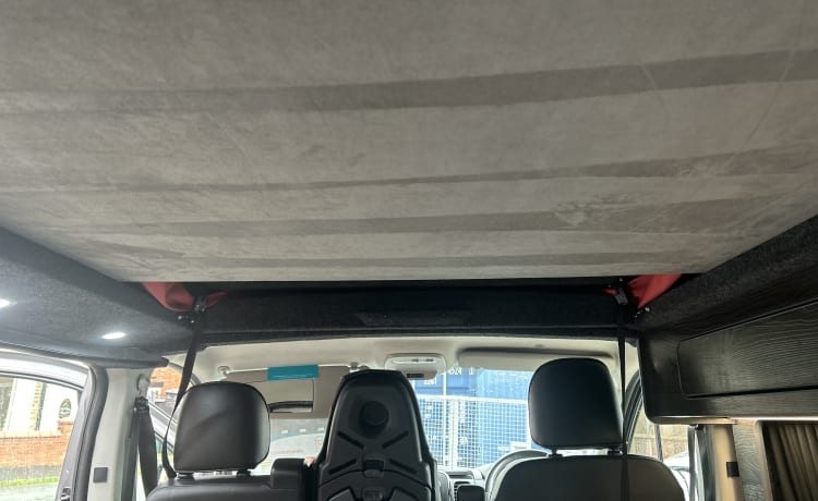 VIV – "Our Viv" Vauxhall Vivaro 4 Berth Camper van 2018