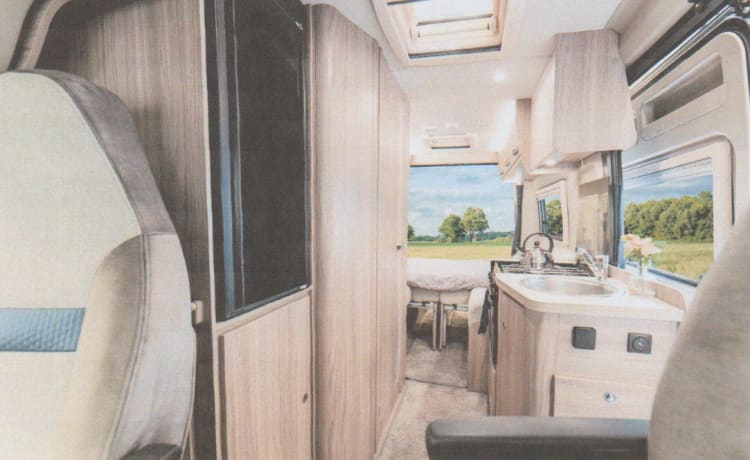 Blackie – 2 berth Fiat Evolution CV20 from 2020