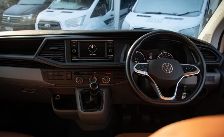 Santiago – 2021 VW T6.1 professionele verhuur