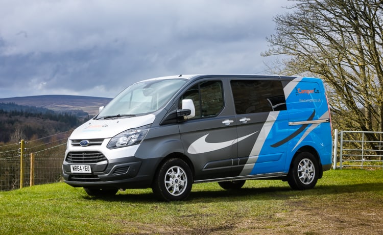 Jack  – 2-persoons Ford campervan uit 2014