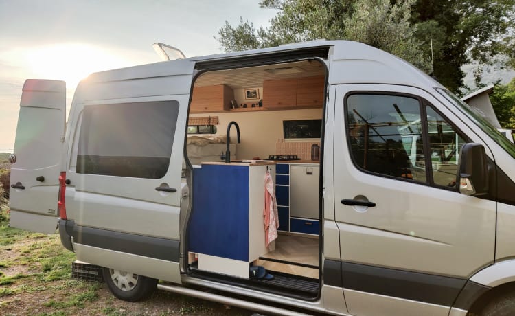 Miep – Comfortabele off-grid camper!