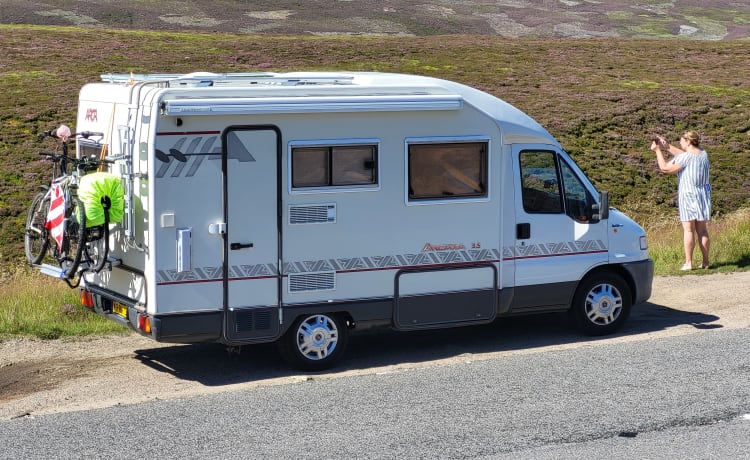 Super nette camper voor 2 personen