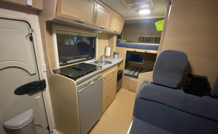 Giusy – Comfortabele camper voor 6 personen