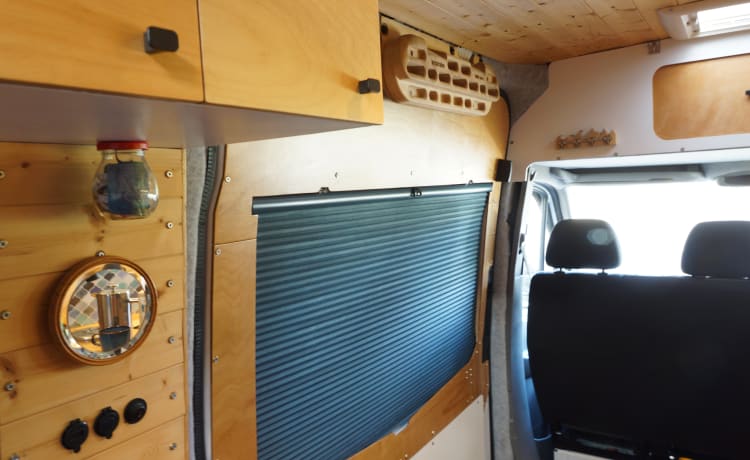 Art – 3 berth Mercedes Sprinter Campervan - Hand-crafted, 1-of-a-kind.