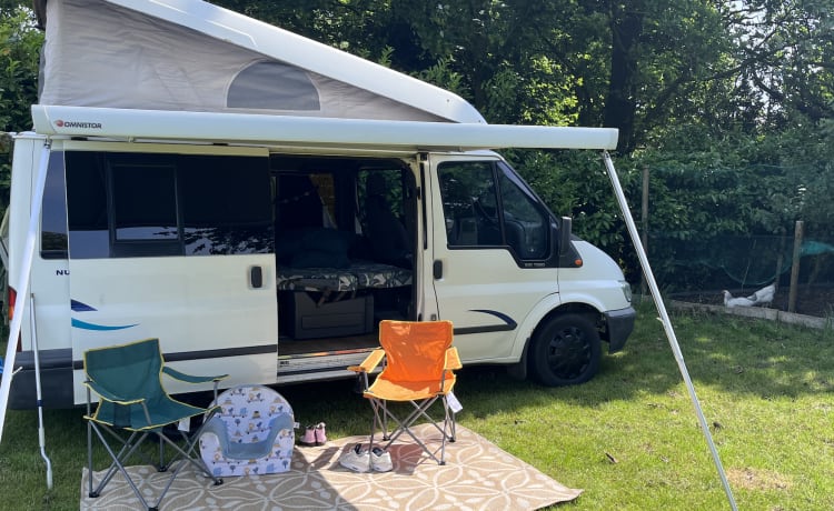 Ford Nugget Westfalia 4p handlicher Grundriss