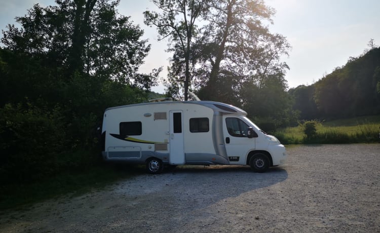 Cozy motorhome