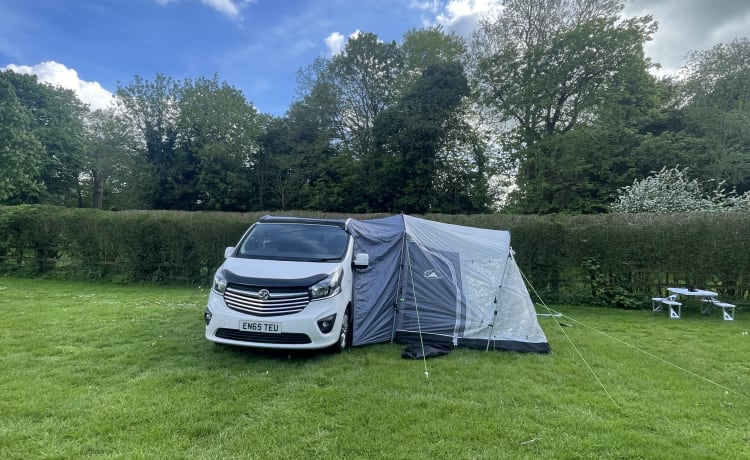 Lexi – Vauxhall vivaro mit 4 Schlafplätzen