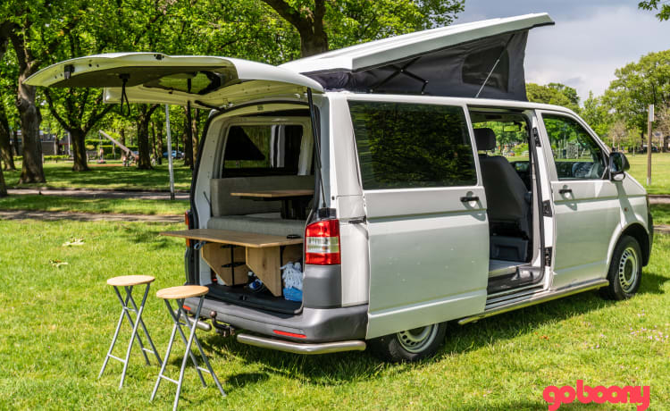 Volkswagen camper with perfect layout