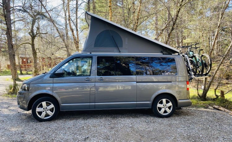 Mando – 4 berth Volkswagen Kombi t5 Long Wheel Base with 2021 conversion 