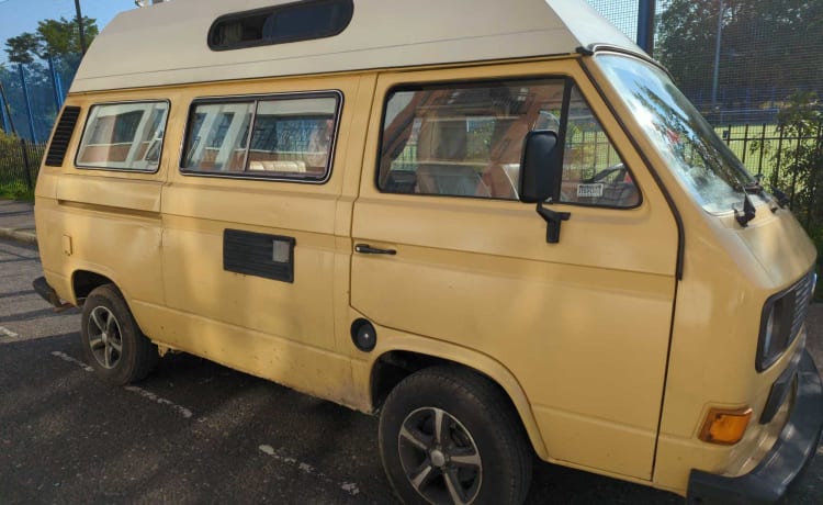 Frieda – Frieda de Automatische Volkswagen T3 / T25 Camper