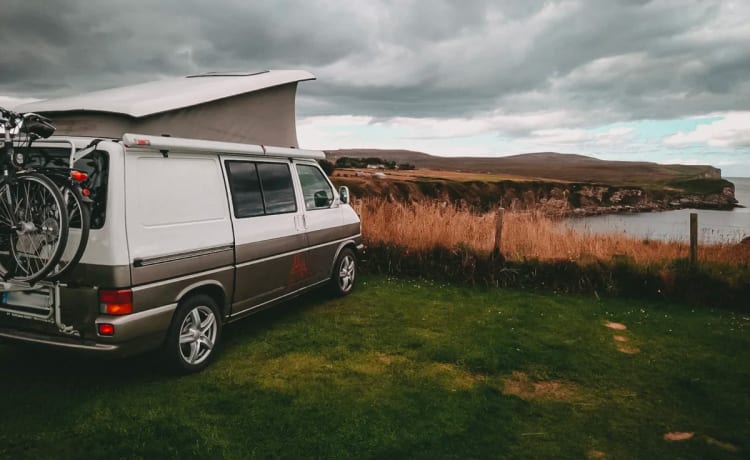 Jupp – VW T4 California - De retro Bulli in een nieuw jasje