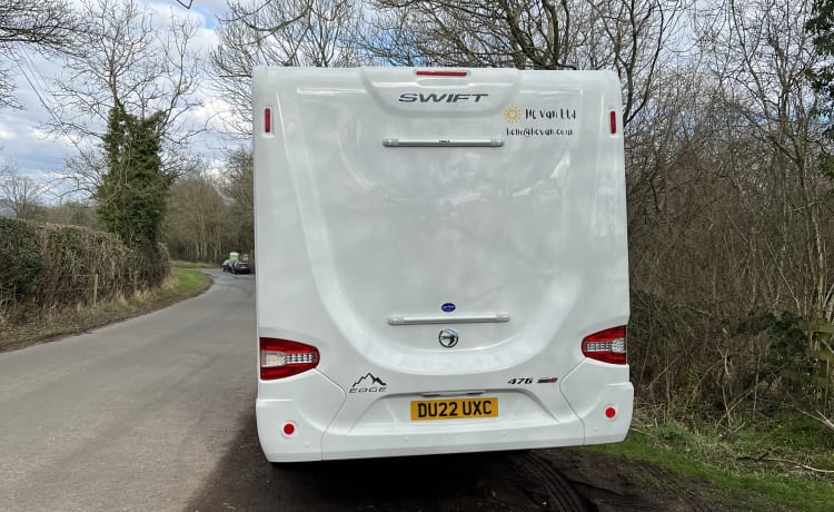 Graham – Looking for an adventure on the road? The Swift Edge 486