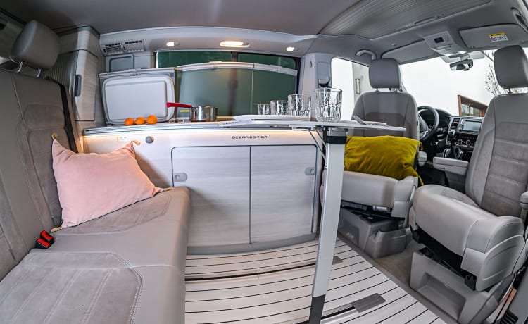 la maison ambulante – california T6 ocean edition