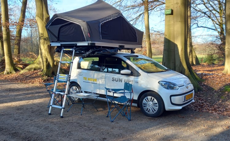 SunUp! – Cool !!.. Une aventure avec le plus petit camping-car de NL ??