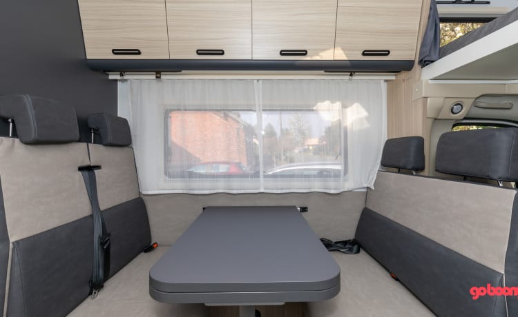 Spacious new family camper