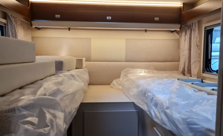 Nouveau Rimor Alcove Camper 2021 Fiat Ducato