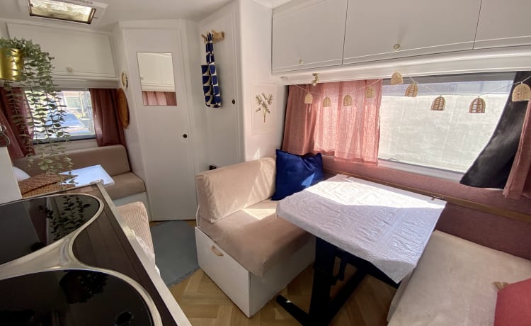 Anni – Cabane Fiat 4p de 1991 - Dethleffs Globetrotter