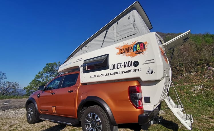 BLOOM – das mini "camping car" 4x4 - 4 seasons kommt überall hin