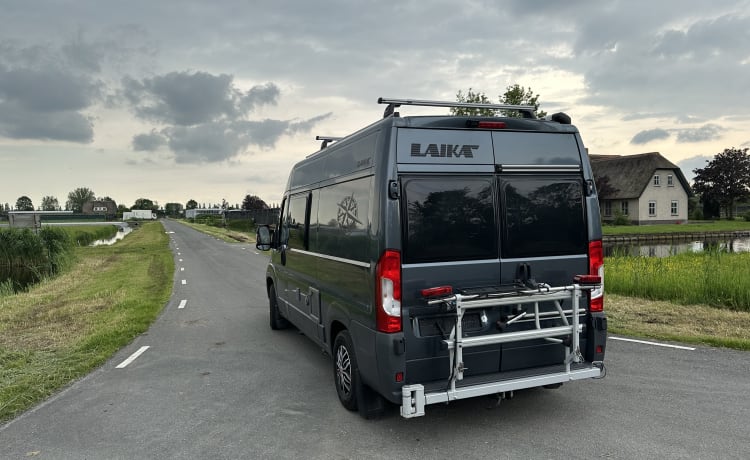 Laika – Tough and luxurious, as good as new Fiat Ducato camper bus!