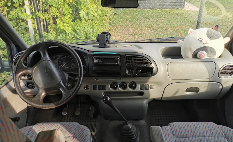 4p Ford campervan uit 1998