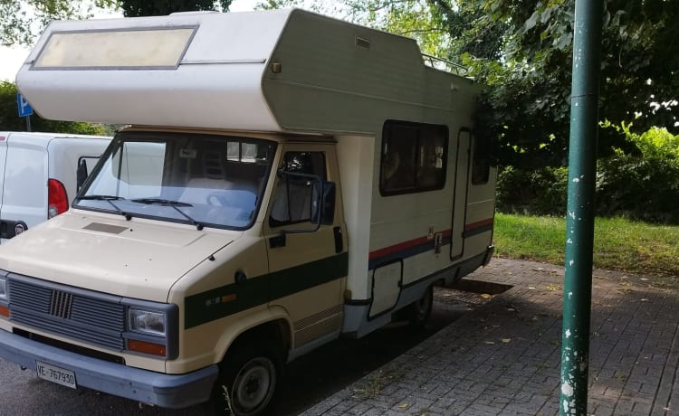 Peppe95p  – FIAT DUCATO D'EPOCA MANSARDATO 5POSTI v/L