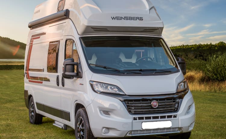 Weinsberg Carabus 600 MQH – Weinsberg 4 persoons buscamper automaat uit 2019