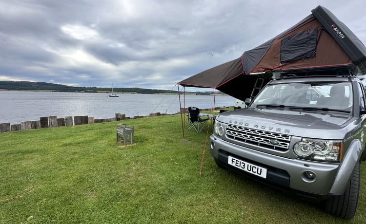 Disco – Land Rover Discovery 4 + Tente de toit iKamper
