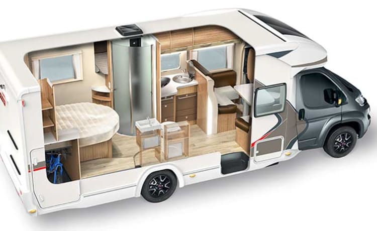 Campster 🚐 – Ampio camper, adatto per una vacanza tranquilla o una piccola avventura ;-)