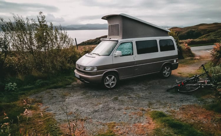 Jupp – VW T4 California - De retro Bulli in een nieuw jasje