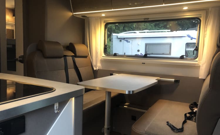 5 berth Etrusco Overcab from 2021