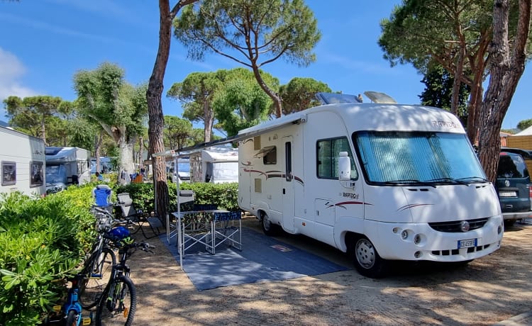 Spazioso motorhome di fascia alta