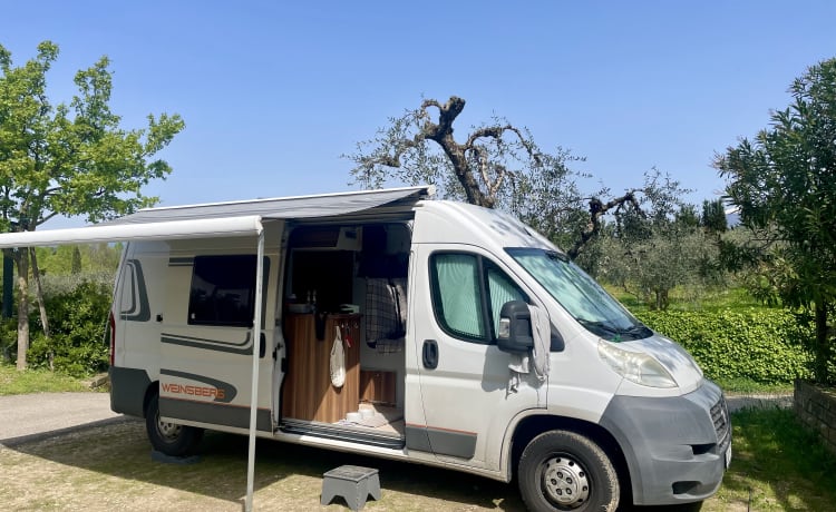 GINNY – GINny - kompakter autarker 6m Camper für 2 Personen