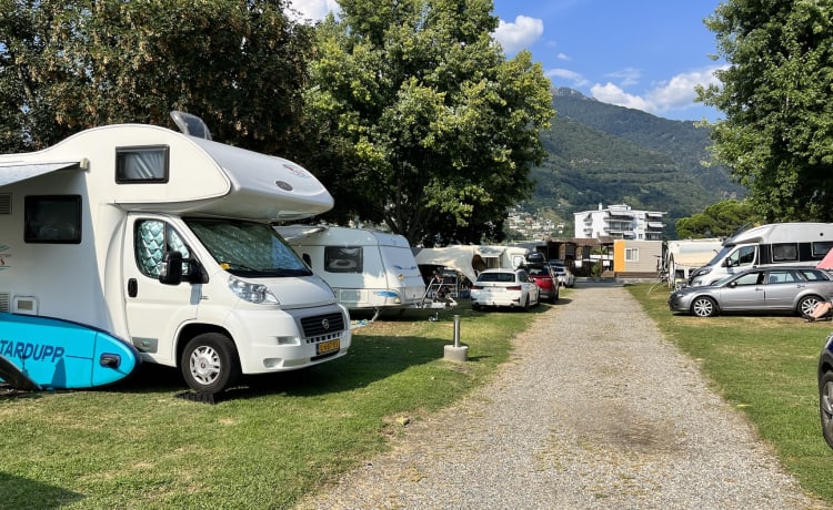 Camping-car familial agréable et spacieux