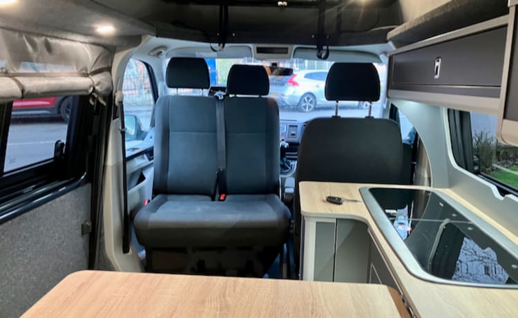 Billy – 4 Schlafplätze VW T6 - Neuer Umbau - Auto - LWB