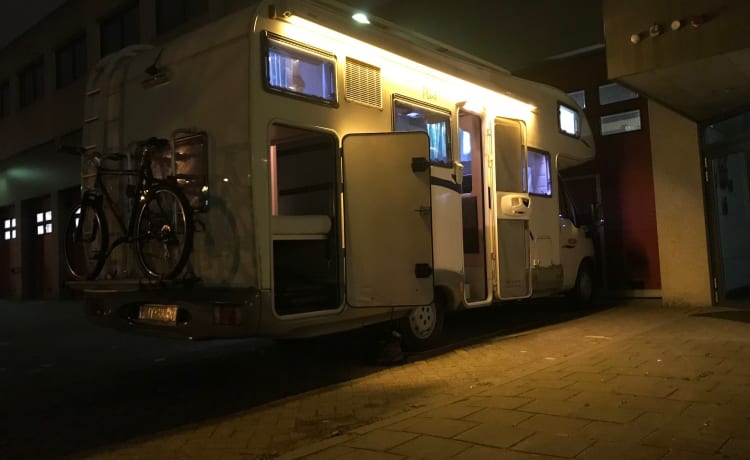 Camping-car familial complet Fiat 7 personnes