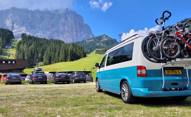 Eddy – VW camperbus - 5p - verlengd - automaat