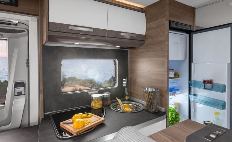 KNAUS LIVE I 650MEG 4 P Integralcamper mit AUTOMATIK