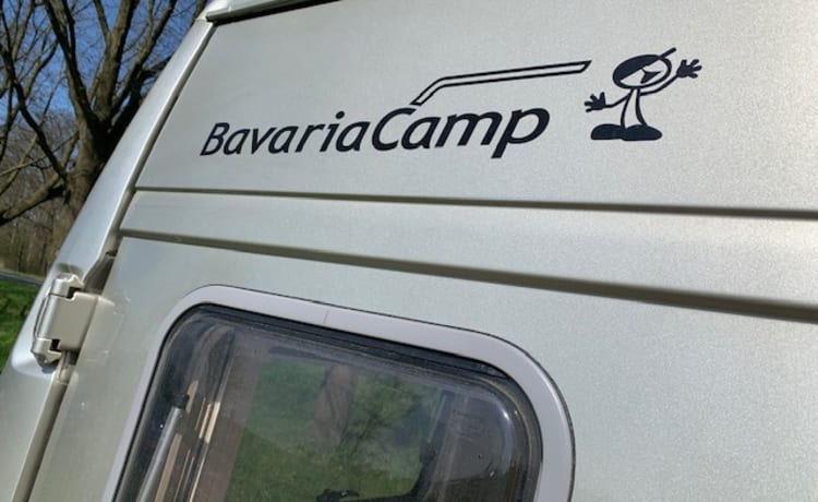 Perfect Fiat Bavaria Camp camper van for rent -automatic