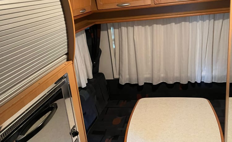 Gezins Camper 6p Fiat alkoof