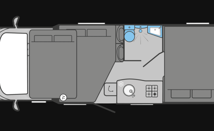 Walter – 6 berth, 6 belt (2023)