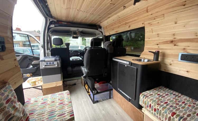 Biggy – 4 berth self-built campervan from 2010