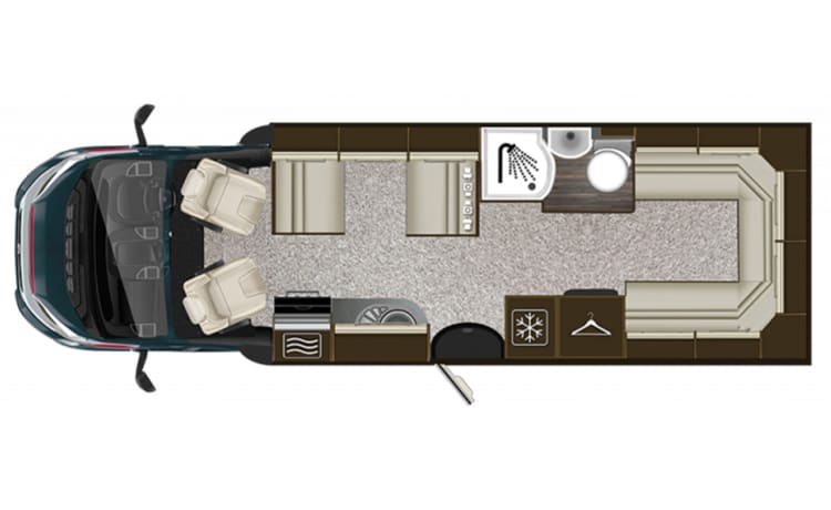 Irene – 6 berth Autotrail Apache 700