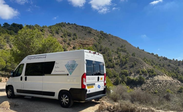 4 berth Peugeot Campervan