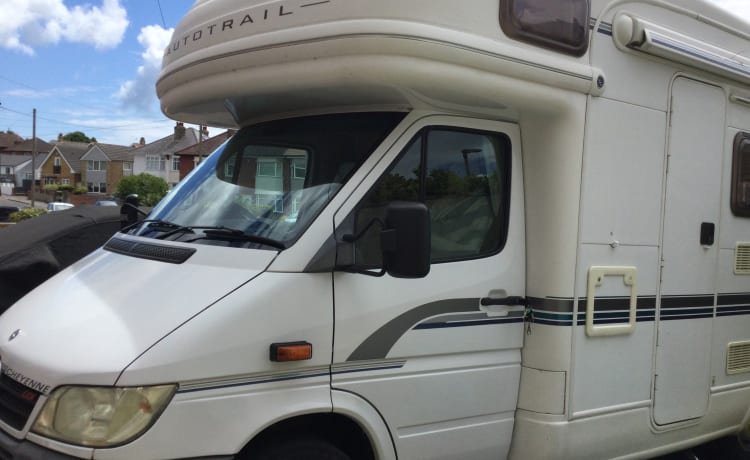 Indie – 4 berth  Mercedes Autotrail Auto from 2004