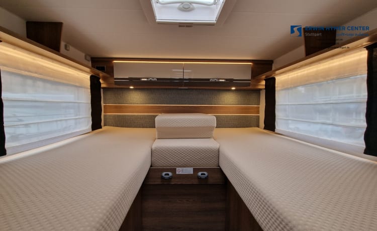 Go explore, luxe camper (2022) vol opties en complete inventaris