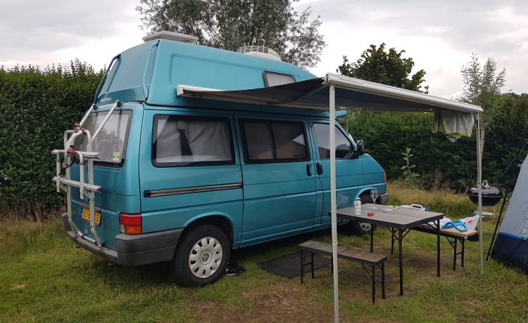 Goed verzorgde camper voor een topvakantie 