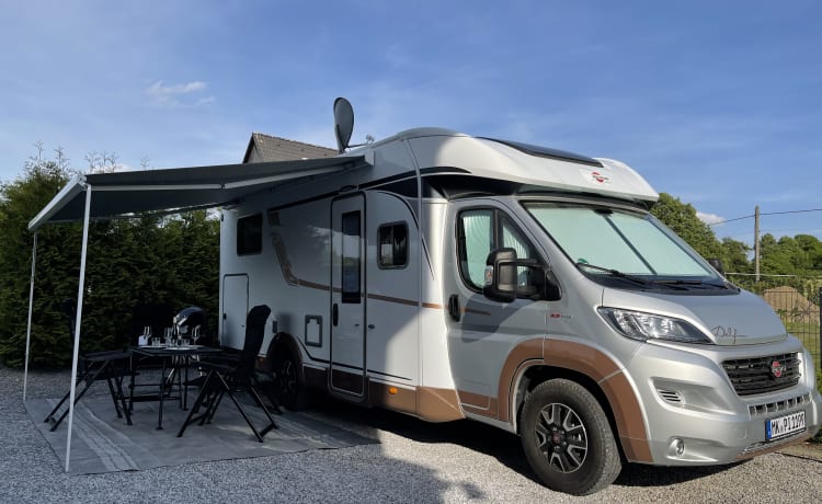 2. DelPi – Casa mobile di lusso Bürstner Delfin Harmony T726