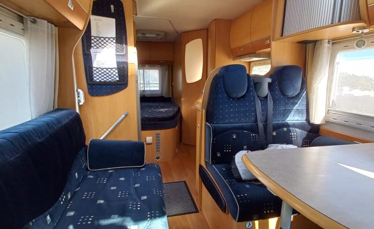 Camper challenger eden 602 super accogliente e spazioso